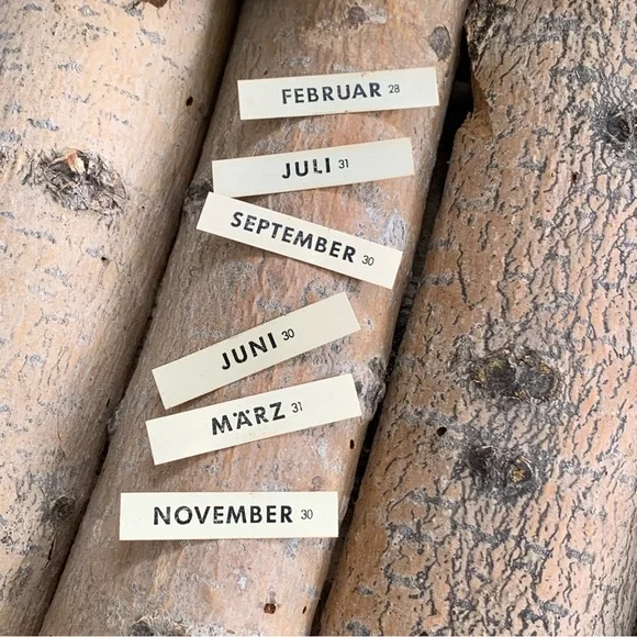 Vintage 40s Jakob Maul Brass & Marble Perpetual Desk Calendar EUC - Picture 8 of 10